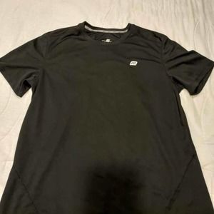 Large Black Roadrunner athletic t-shirt
